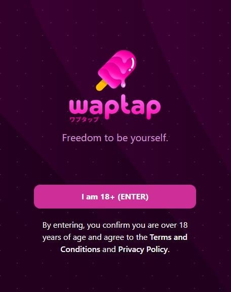 Waptap sites are free to use and download